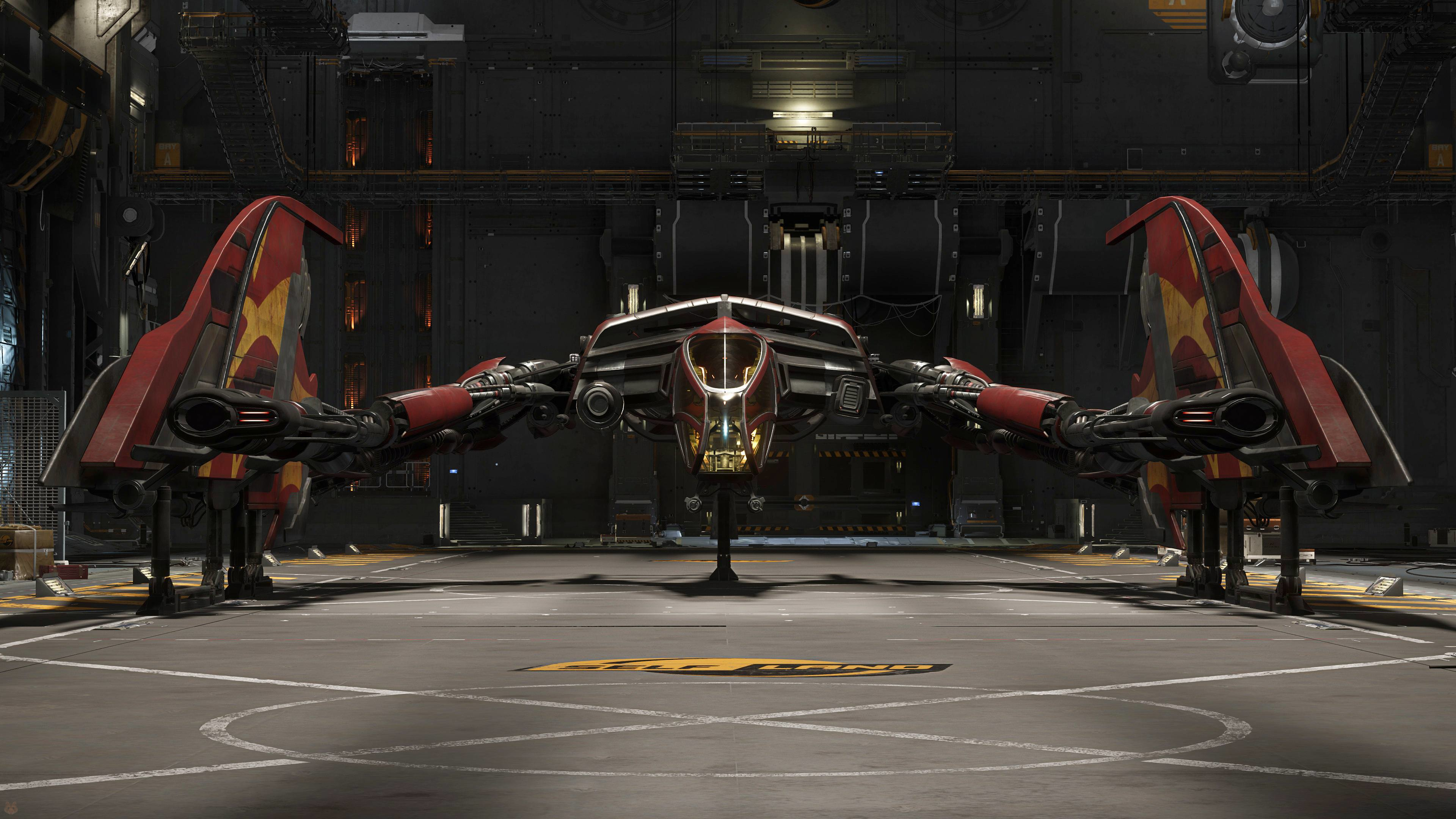 Likely Vanduul Fighter, possibly Glaive rework?