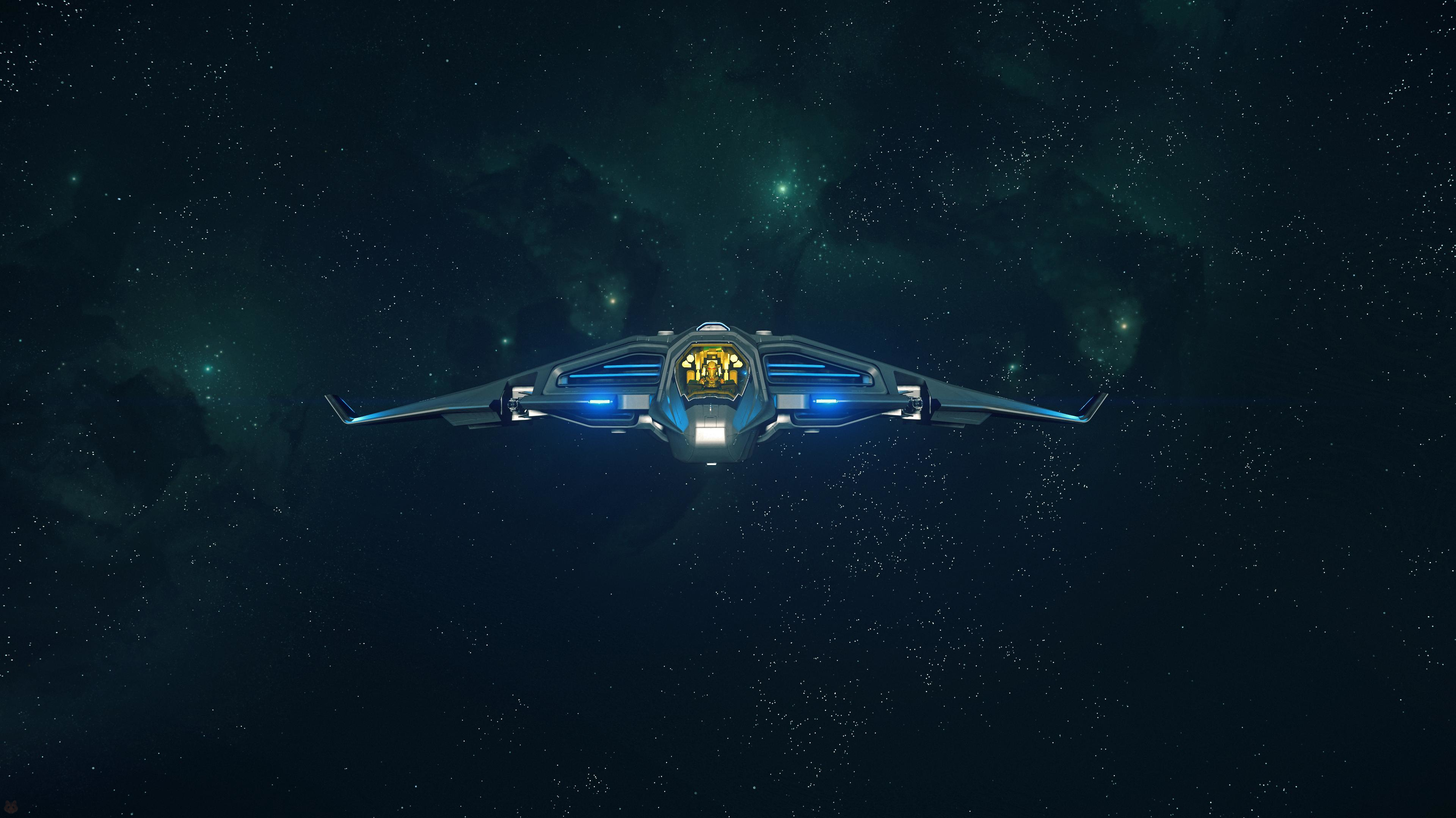 File:Sabre Raven in space - Front.jpg - Star Citizen Wiki