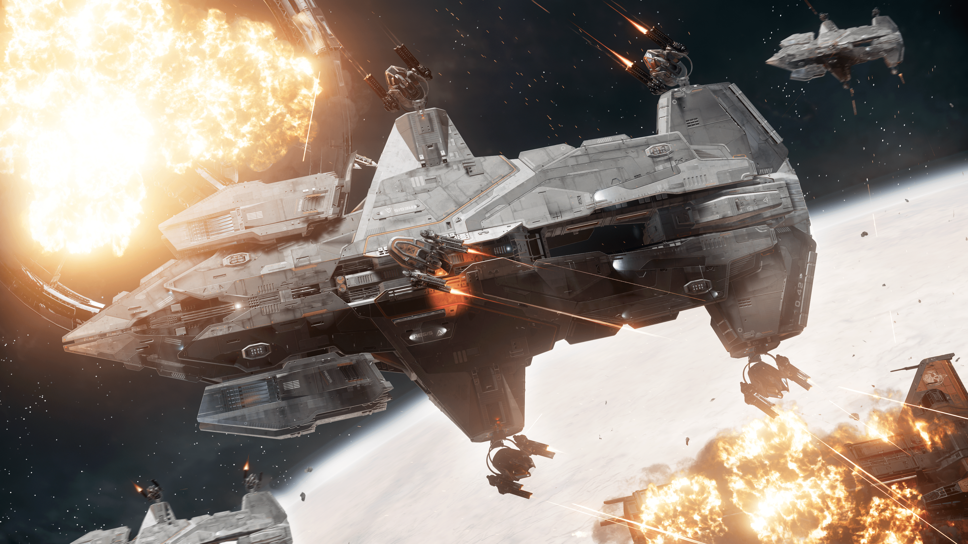 Alpha 3.3 Flyable Ships - Roberts Space Industries  Follow the development  of Star Citizen and Squadron 42