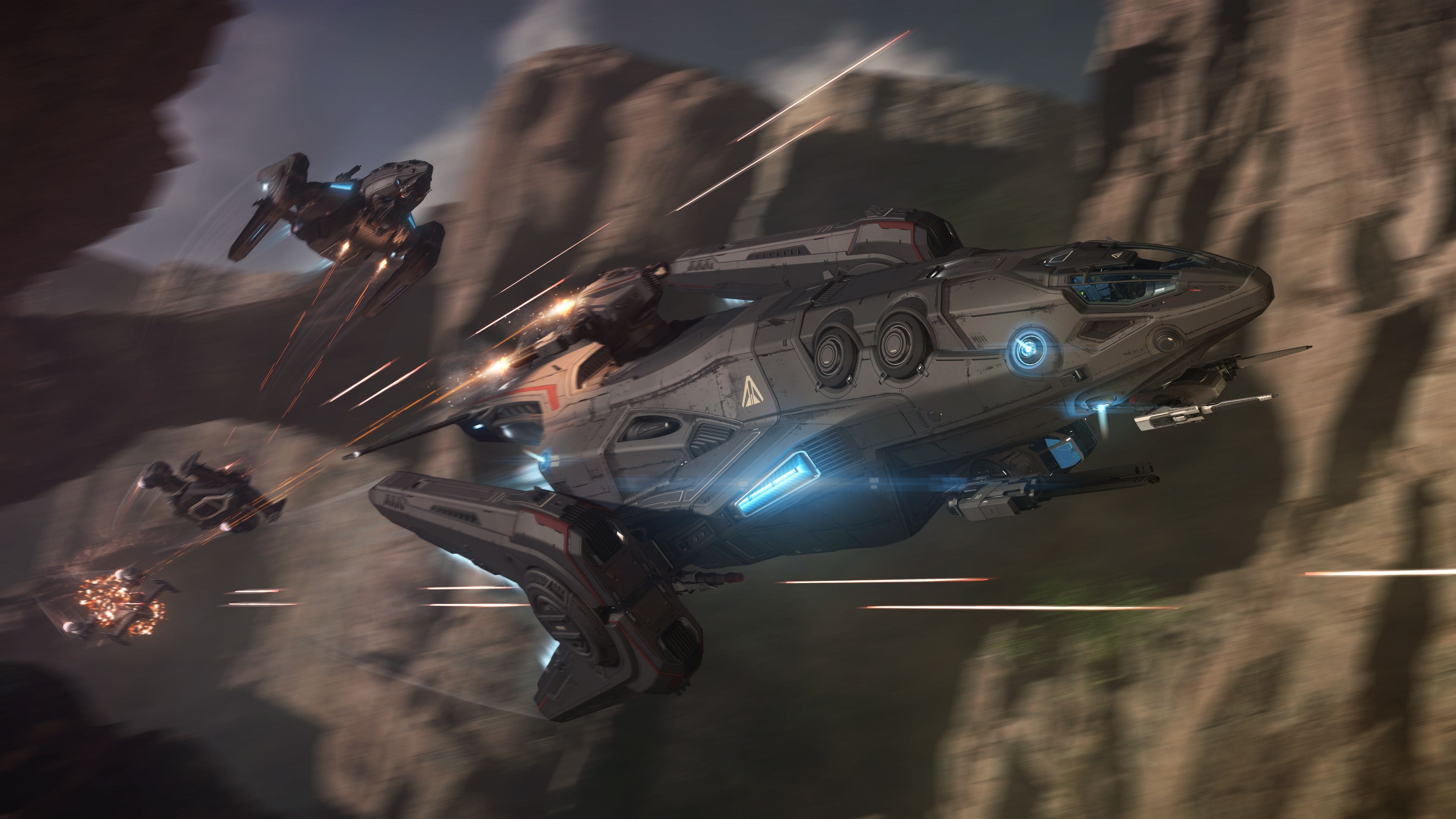 Inside Star Citizen offers a look at several new ships, new weapons, and  new locations in development