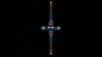 Reliant Kore IBlue Gold in space - Rear.png