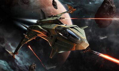 Gladius - Flying away from world through debris.jpg