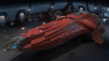 Carrack Auspicious Red landed - Isometric - Cut.png