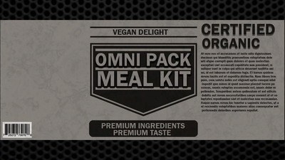Omni Pack Meal Kit Vegan Delight - Label.png