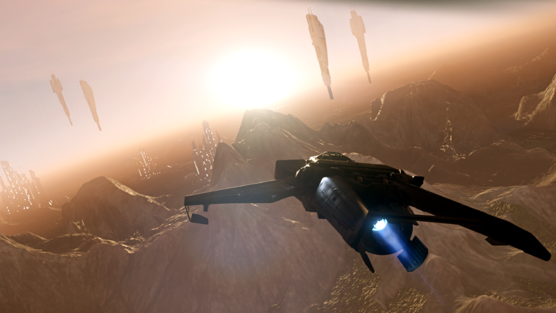 File:Star Citizen- Hornet Ghost over Green.png