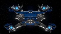 Andromeda Invictus BG in space - Rear.jpg