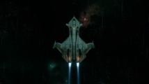 Gladius flying in space - Above.png