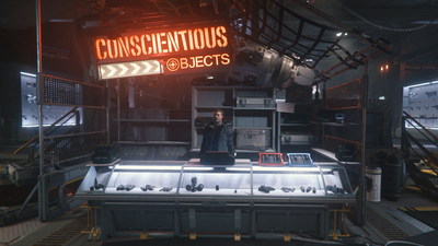 Conscientious objects stall.png