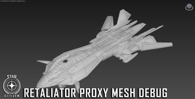 File:The Shipyard - Ship Mass - Retaliator proxy mesh debug.jpg