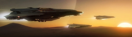 Spirit E1 in formation with sunset.png