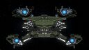 Andromeda Dark Green in space - Rear.jpg