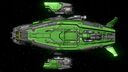 Cutter Ghoulish Green in space - Above.jpg