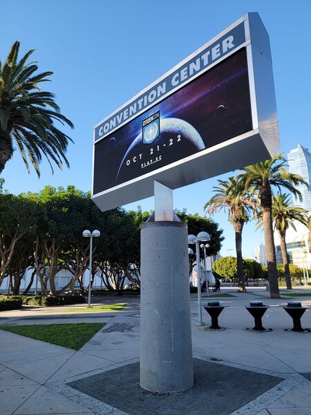 File:CitCon 2023 - LA Convention Center digital sign.jpg