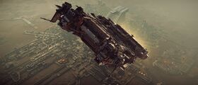 Ironclad flying away from Lorville.jpg