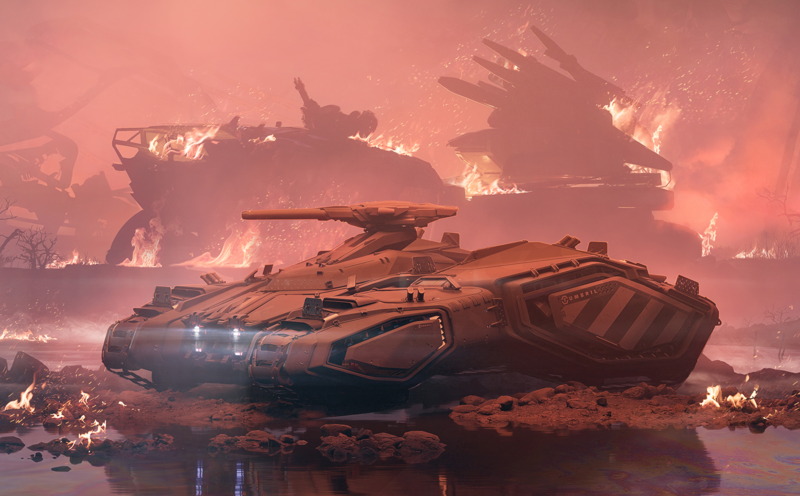 File:Storm infront of fiery wreckage - Cut.png