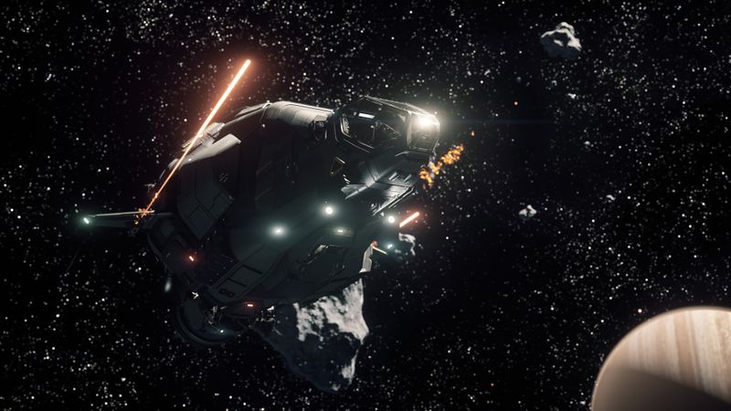 File:Drake Herald fleeing pirates within the Yela asteroid belt - 36677018203.jpg